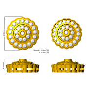 0.50 in 10K/14K gold and platinum with certified lab-grown or natural diamonds