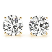 0.1-2.0ct Cluster Diamond Stud Earrings in Gold & in 10K/14K gold and platinum with certified lab-grown or natural diamonds