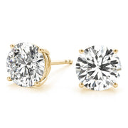 0.1-2.0ct Cluster Diamond Stud Earrings in Gold & in 10K/14K gold and platinum with certified lab-grown or natural diamonds