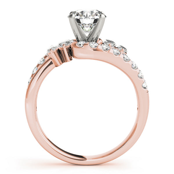 Celestial Fancy Shape Marquise Diamond Engagement Ring in 10K/14K gold and platinum with certified lab-grown or natural diamonds