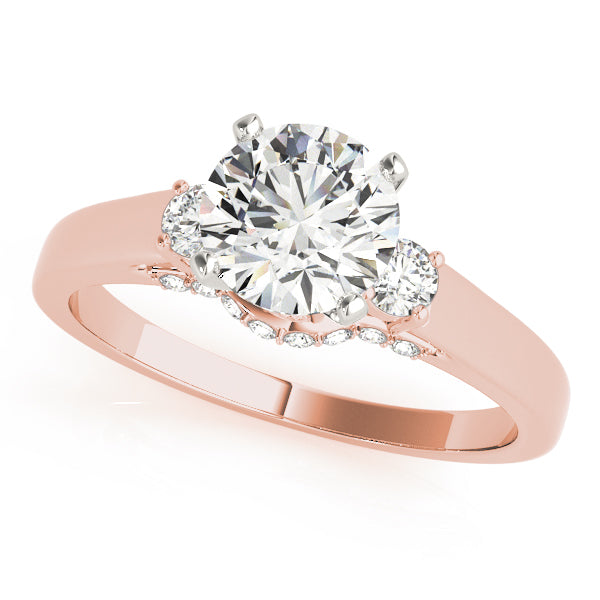 0.50 in 10K/14K gold and platinum with certified lab-grown or natural diamonds