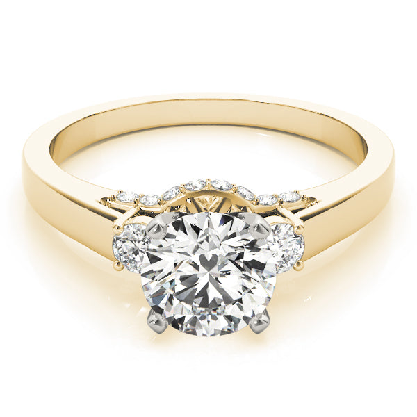 0.50 in 10K/14K gold and platinum with certified lab-grown or natural diamonds