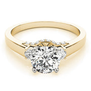 0.50 in 10K/14K gold and platinum with certified lab-grown or natural diamonds