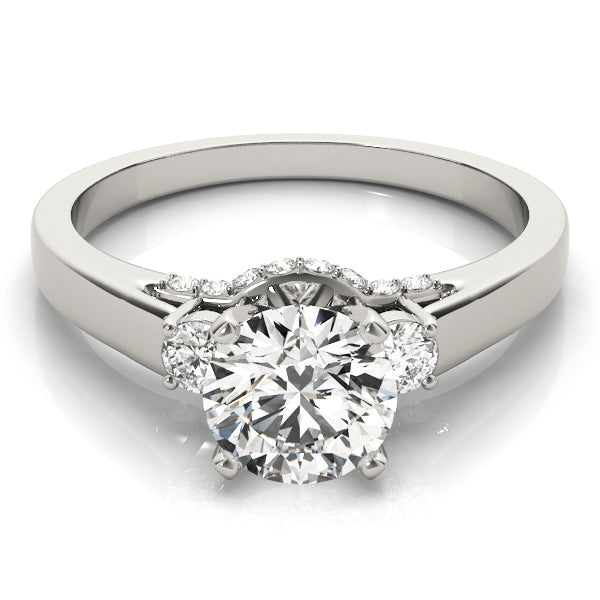 0.50 in 10K/14K gold and platinum with certified lab-grown or natural diamonds