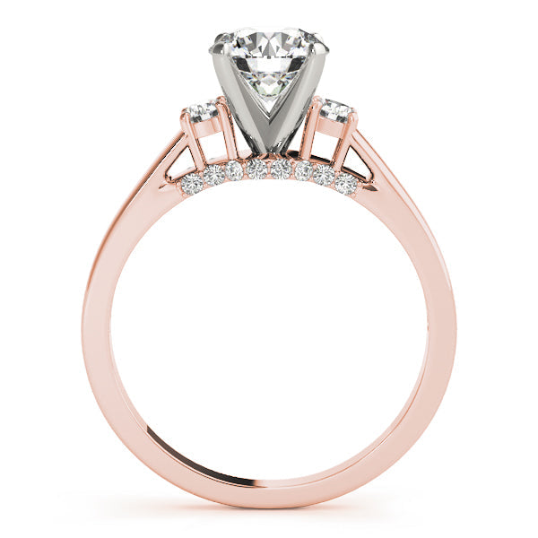 0.50 in 10K/14K gold and platinum with certified lab-grown or natural diamonds