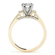 0.50 in 10K/14K gold and platinum with certified lab-grown or natural diamonds