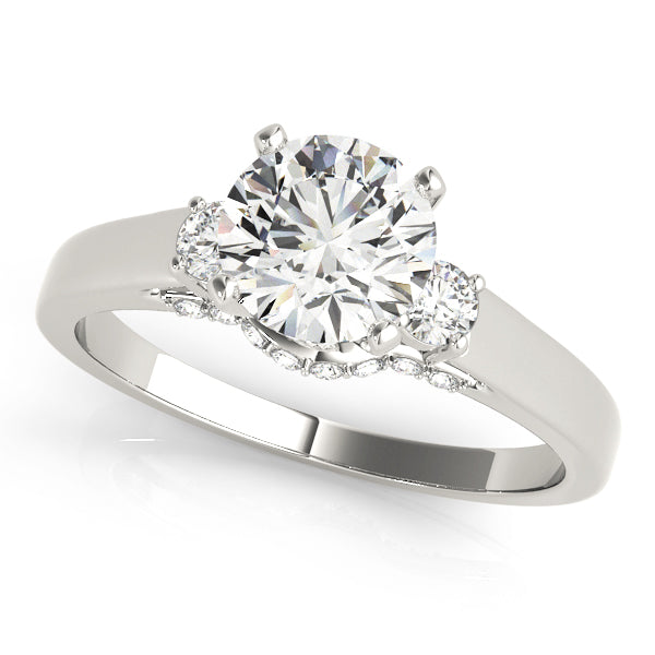 0.50 in 10K/14K gold and platinum with certified lab-grown or natural diamonds
