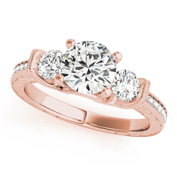 0.50 in 10K/14K gold and platinum with certified lab-grown or natural diamonds