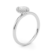 Heirloom Halo Marquise Diamond Engagement Ring in 10K/14K gold and platinum with certified lab-grown or natural diamonds