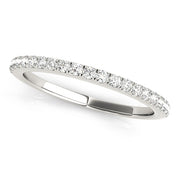 Diamond Half Eternity Ring in Gold & Platinum