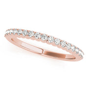 Diamond Half Eternity Ring in Gold & Platinum