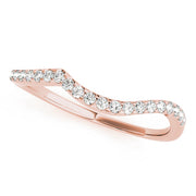 Diamond Half Eternity Ring in Gold & Platinum