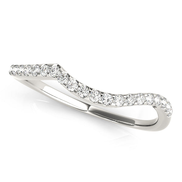 Diamond Half Eternity Ring in Gold & Platinum