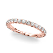 3/4 Full Eternity Ring in Gold & Platinum