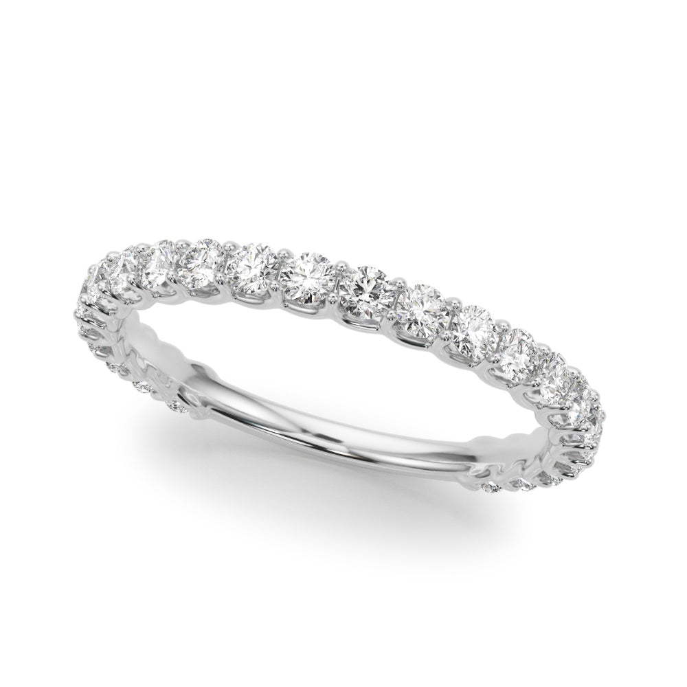 3/4 Full Eternity Ring in Gold & Platinum