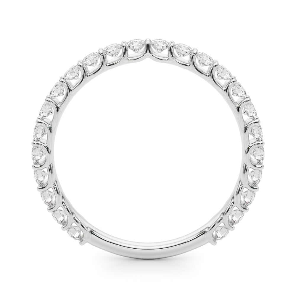 3/4 Full Eternity Ring in Gold & Platinum