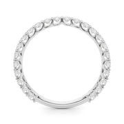 3/4 Full Eternity Ring in Gold & Platinum