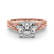 Pristine Center Oval Diamond Engagement Ring â€” 10K/14K Gold & Platinum