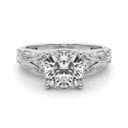 Pristine Center Oval Diamond Engagement Ring â€” 10K/14K Gold & Platinum