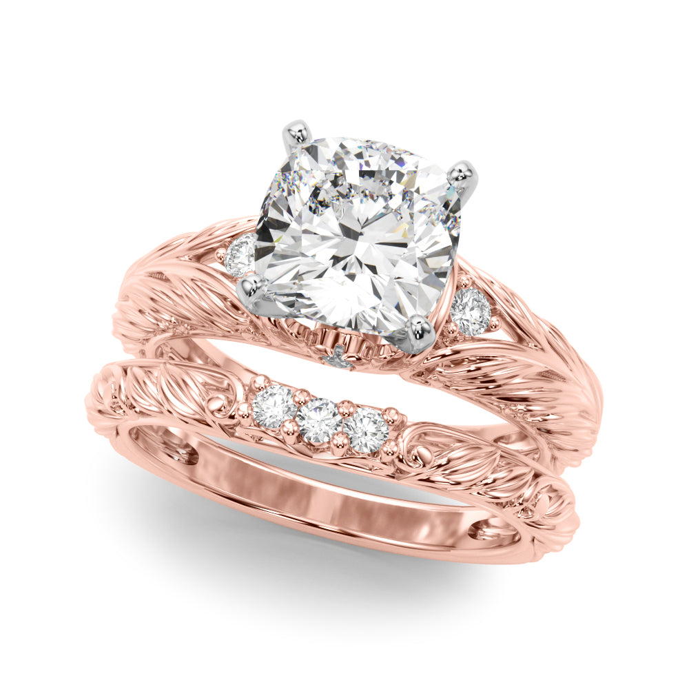 Pristine Center Oval Diamond Engagement Ring â€” 10K/14K Gold & Platinum