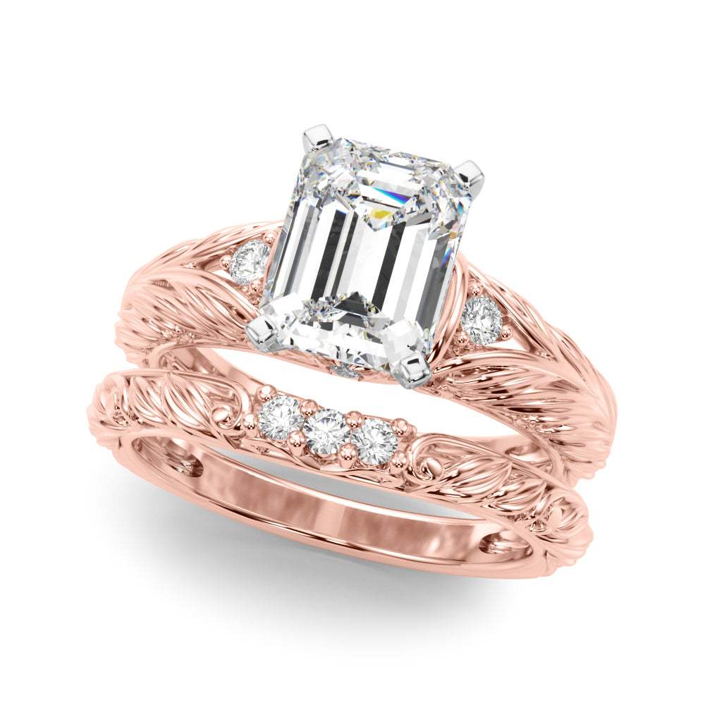 Pristine Center Oval Diamond Engagement Ring â€” 10K/14K Gold & Platinum