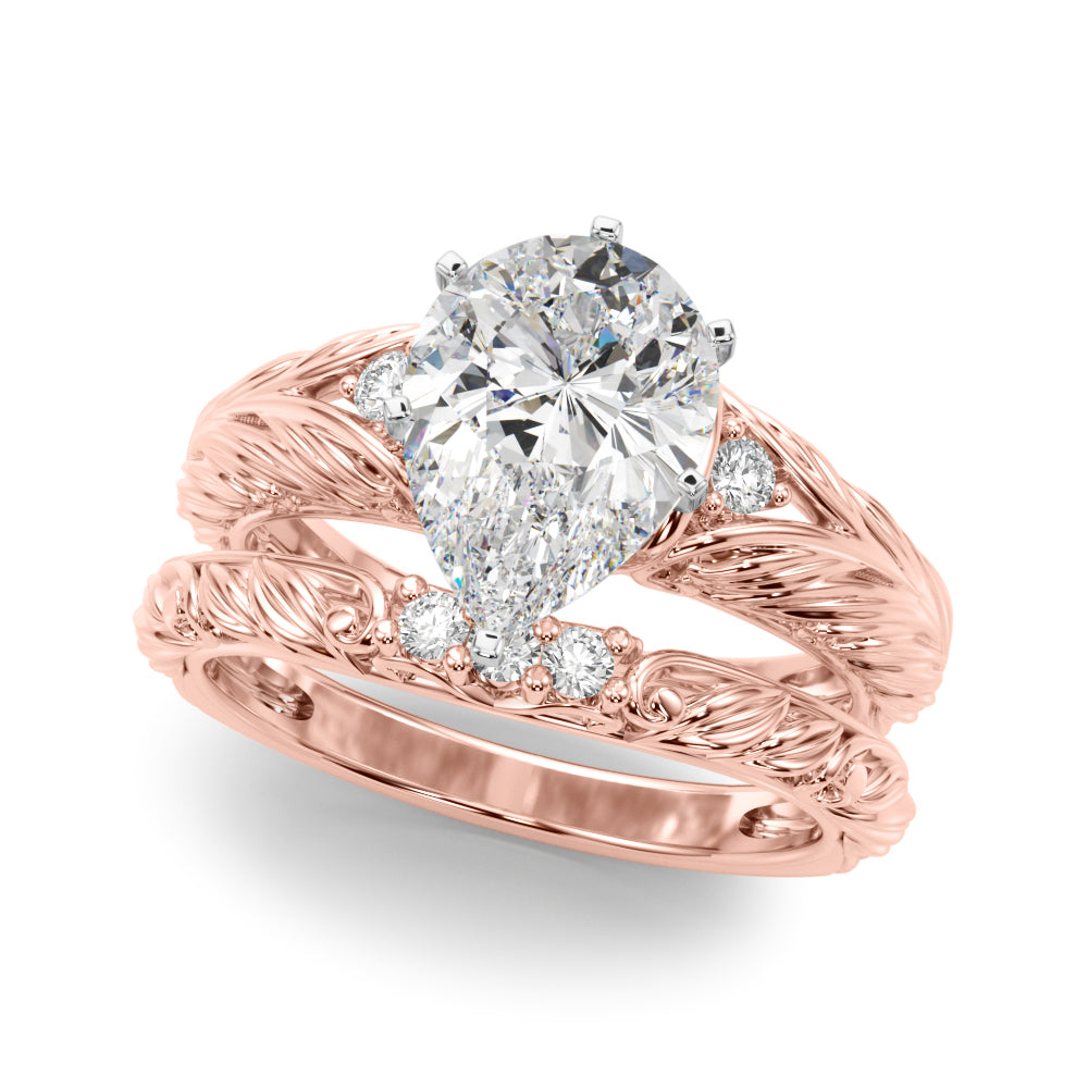Pristine Center Oval Diamond Engagement Ring â€” 10K/14K Gold & Platinum
