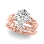 Pristine Center Oval Diamond Engagement Ring â€” 10K/14K Gold & Platinum