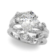 Cherished Center Round Diamond Engagement Ring â€” 10K/14K Gold & Platinum