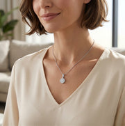 Round Diamond Cluster Pendant 0.3ct Gold (Without Chain ) in 10K/14K gold and platinum with certified lab-grown or natural diamonds