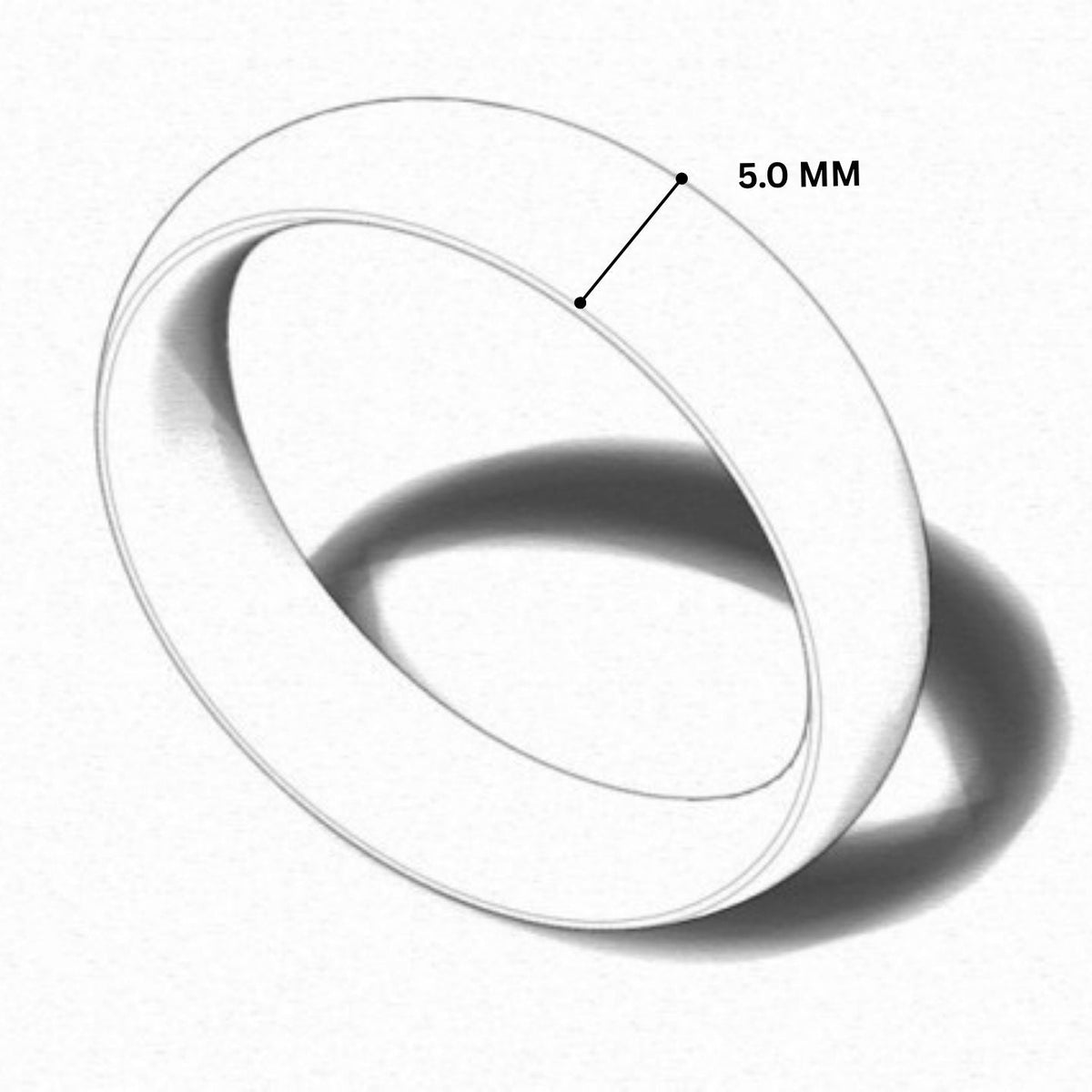 Court Shape Plain Wedding Band for Women in 10K/14K gold and platinum with certified lab-grown or natural diamonds