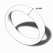 Court Shape Plain Wedding Band for Women in 10K/14K gold and platinum with certified lab-grown or natural diamonds
