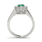 Adored Color Rings Pear Diamond Engagement Ring in 10K/14K gold and platinum with certified lab-grown or natural diamonds