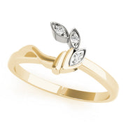 Wraps & Inserts Half Eternity Ring in 10K/14K gold and platinum with certified lab-grown or natural diamonds