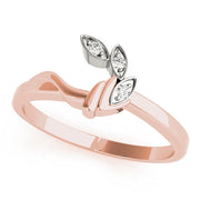 Wraps & Inserts Half Eternity Ring in Gold & Platinum