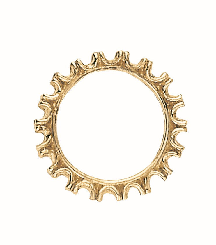 Color Full Eternity Ring in Gold & Platinum