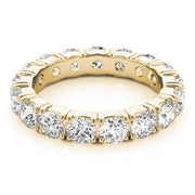 Diamond Full Eternity Ring in Gold & Platinum