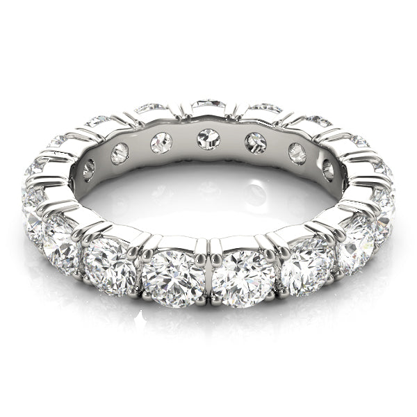 Diamond Full Eternity Ring in Gold & Platinum