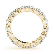 Diamond Full Eternity Ring in Gold & Platinum