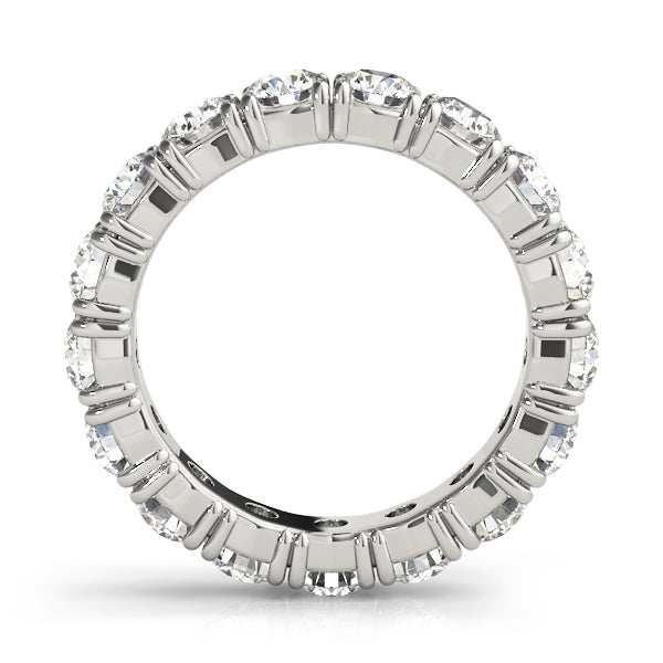 Diamond Full Eternity Ring in Gold & Platinum