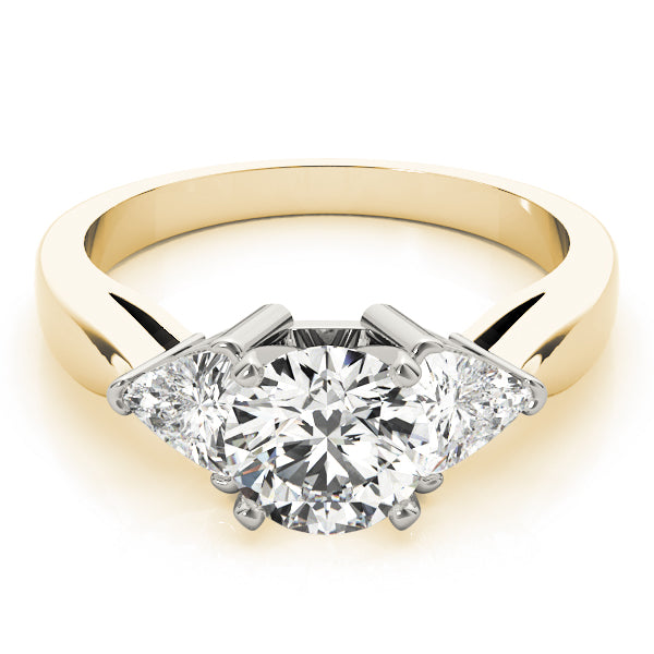 0.50 in 10K/14K gold and platinum with certified lab-grown or natural diamonds