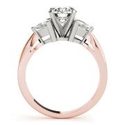 0.50 in 10K/14K gold and platinum with certified lab-grown or natural diamonds