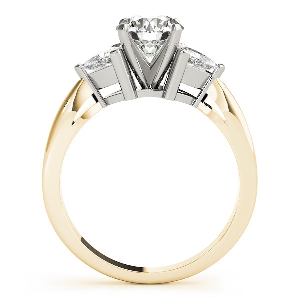 0.50 in 10K/14K gold and platinum with certified lab-grown or natural diamonds