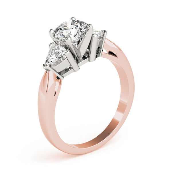 0.50 in 10K/14K gold and platinum with certified lab-grown or natural diamonds