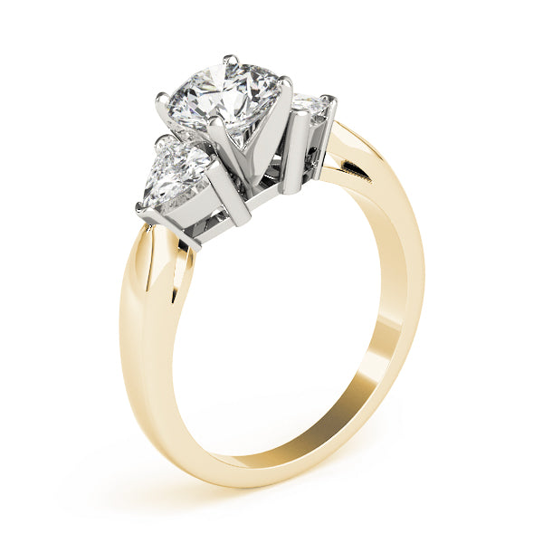0.50 in 10K/14K gold and platinum with certified lab-grown or natural diamonds