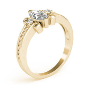 Heirloom Color Rings Marquise Diamond Engagement Ring in 10K/14K gold and platinum with certified lab-grown or natural diamonds