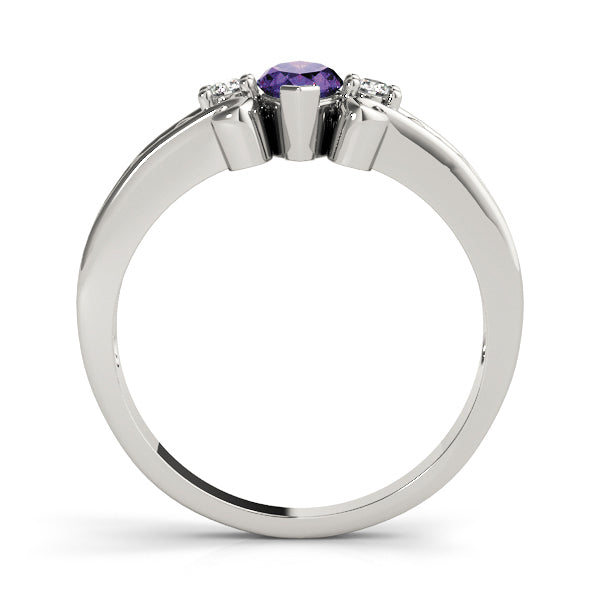 Heirloom Color Rings Marquise Diamond Engagement Ring in 10K/14K gold and platinum with certified lab-grown or natural diamonds