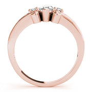 Heirloom Color Rings Marquise Diamond Engagement Ring in 10K/14K gold and platinum with certified lab-grown or natural diamonds