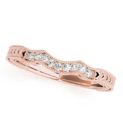 Diamond Half Eternity Ring in Gold & Platinum