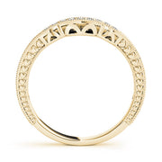 Diamond Half Eternity Ring in Gold & Platinum