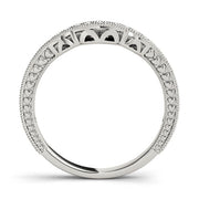 Diamond Half Eternity Ring in Gold & Platinum